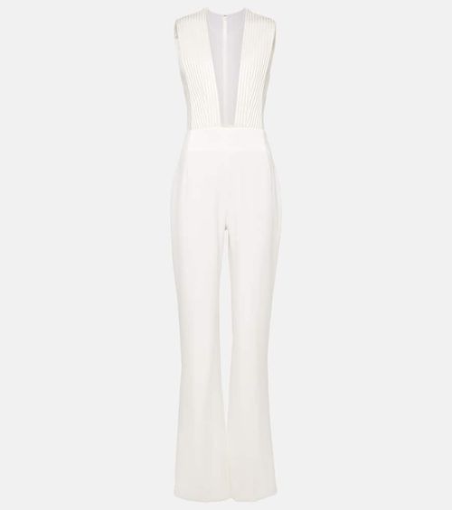Galvan Bridal Soho flared jumpsuit