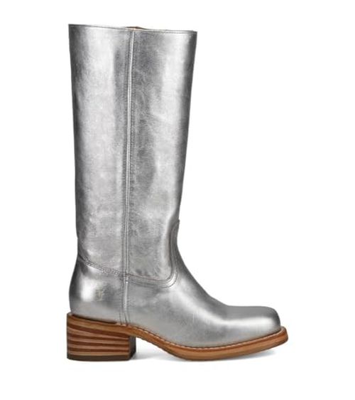 Frye Campus 14L Wide Calf Iconic Tall Boots for Women Crafted from Signature Montana Leather with Goodyear Welt Construction and Stacked Leather Heel – 13” Shaft Height