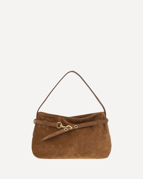 MIU MIU Aventure Suede Shoulder Bag Female UNI