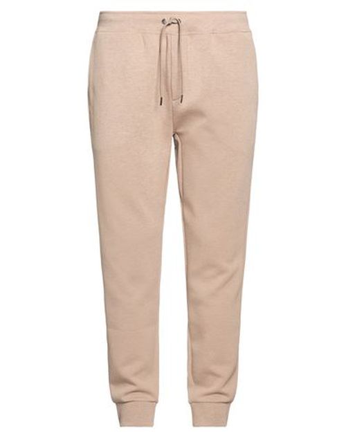 Man Pants Beige Size M Cotton, Recycled polyester