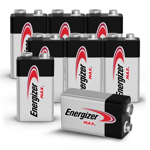 MAX 9 Volt Alkaline Batteries 