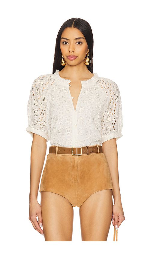 Cleobella Kate Blouse in Ivory. S also in