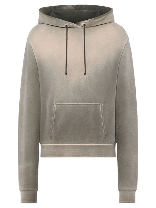 Sun Faded Cotton Hoodie
