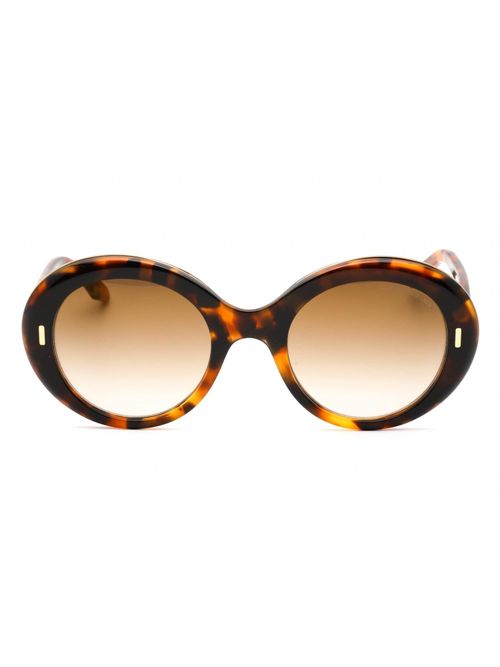 Elegant Oval Frame Women's Sunglasses