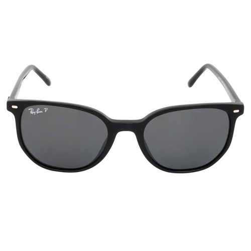 Elliot Polarized Black Square Unisex Sunglasses RB2197 901/48