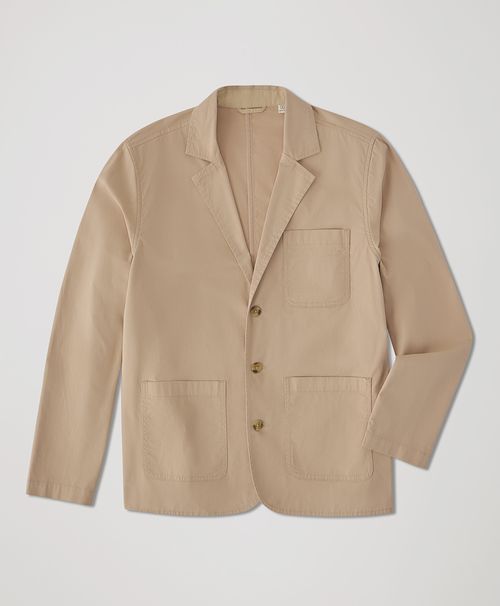 Men's Sesame Boulevard Brushed Twill Blazer