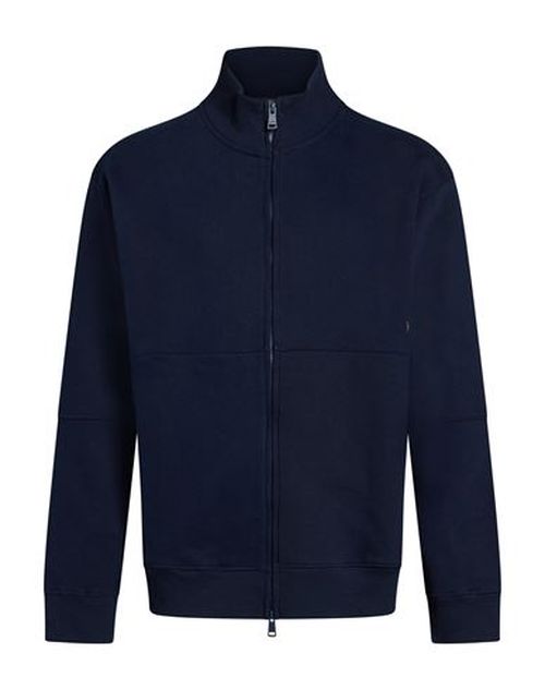 Man Sweatshirt Navy Size 3XL Cotton