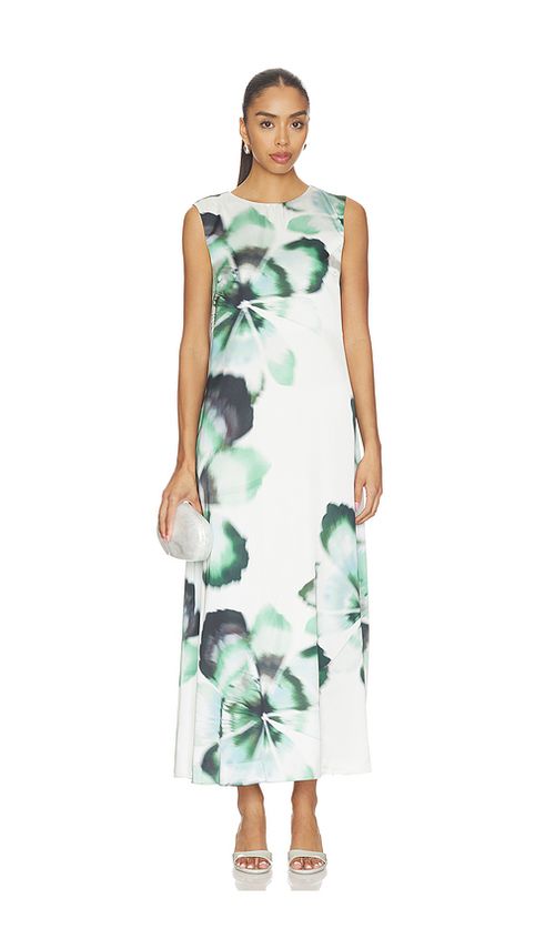MISA Los Angeles Sylvie Dress in Verdant Anemone. XS also in S, M