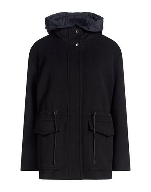 Woman Coat Midnight blue Size 12 Polyamide, Polyurethane