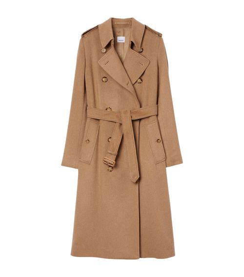 Cashmere-Blend Kensington Trench Coat