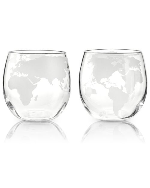 Viski Globe Whiskey Tumblers
