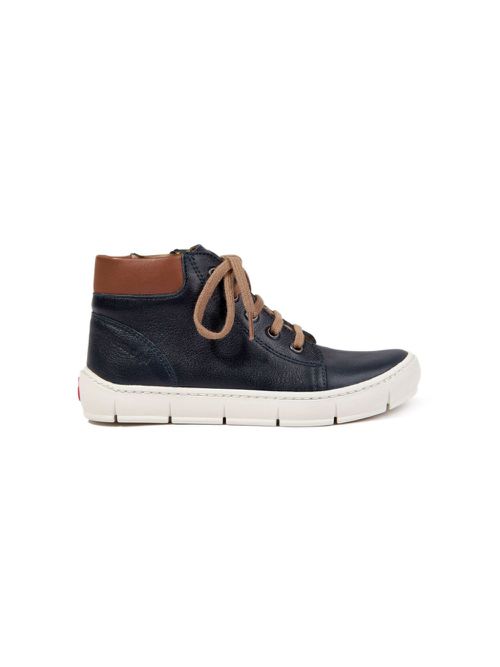 Start Top leather sneakers - Blue