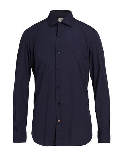 Man Shirt Navy Size 15 ¾ Cotton