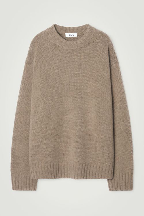 CHUNKY PURE CASHMERE SWEATER