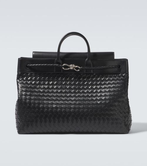 Bottega Veneta Andiamo Voyager Large leather tote bag