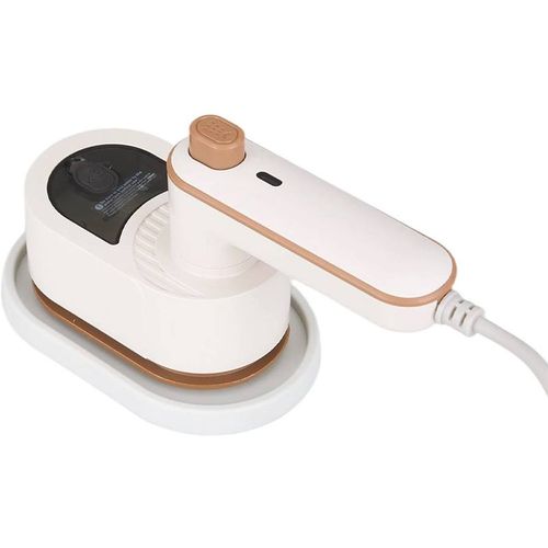 Living And Home Mini Portable Handheld Steam Iron In Beige