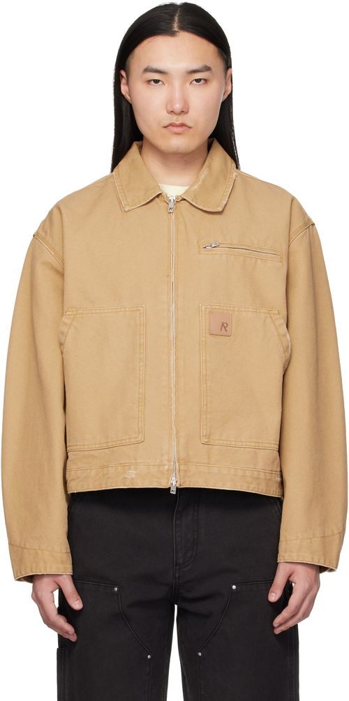 Beige Heaton Workwear Jacket