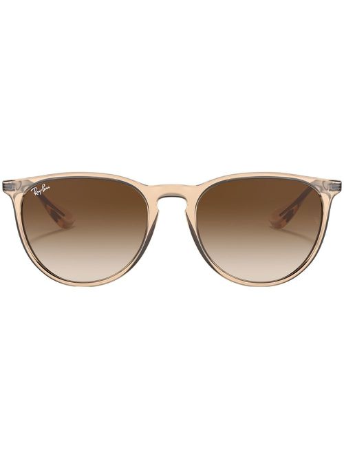 Erika round-frame sunglasses - Brown