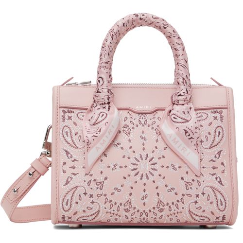 Pink Bandana Micro Triangle Bag
