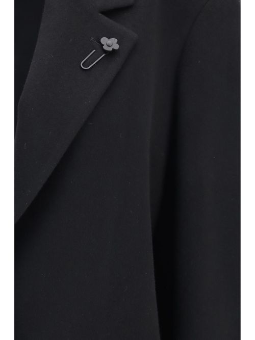 Cashmere Blazer — Black