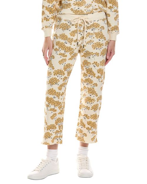 The Wide Leg Cropped Sweatpant