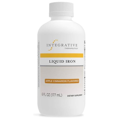 Integrative Therapeutics Liquid Iron Apple Cinnamon Flavor - 177 Milliliter