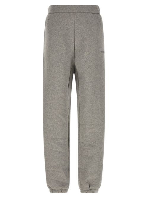 Cotton Mélange Joggers — Gray