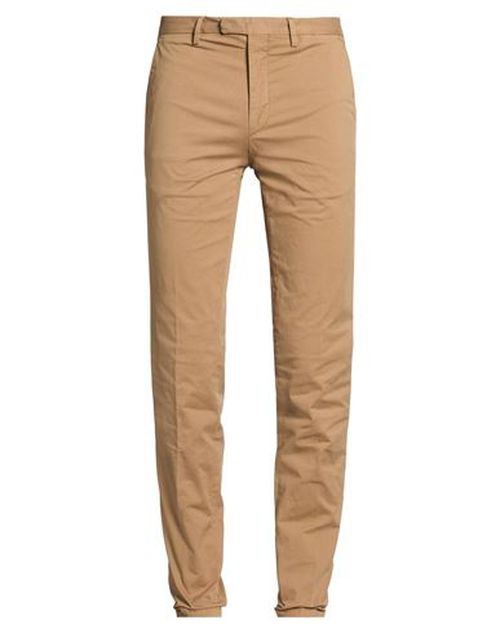 Man Pants Camel Size 32 Cotton, Elastane