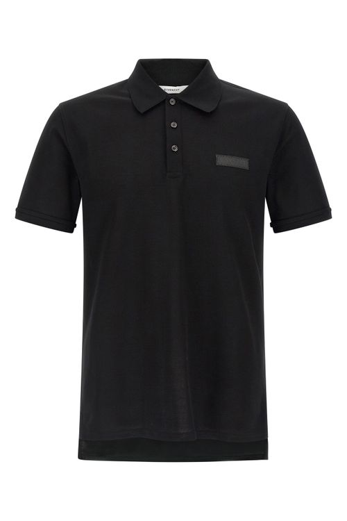 Logo Patch Polo Shirt
