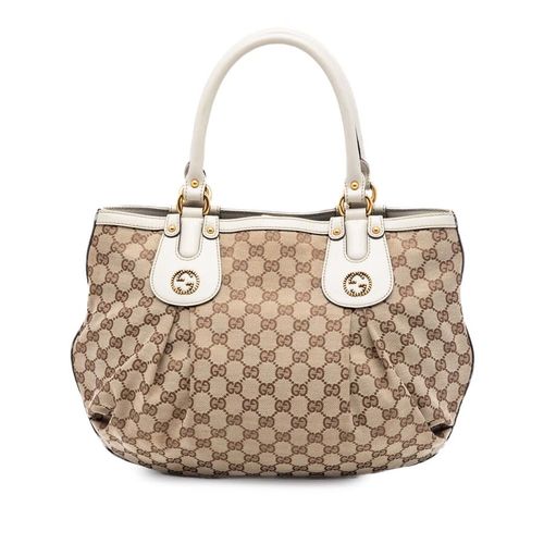 Pre-owned GG Canvas Scarlett Tote Ladies K7P2QYUK7VW89PD3