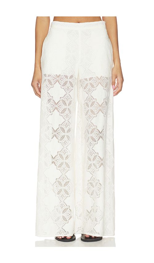 MISA Los Angeles Ravi Pant in Floral Medallion. XL also in XS, S