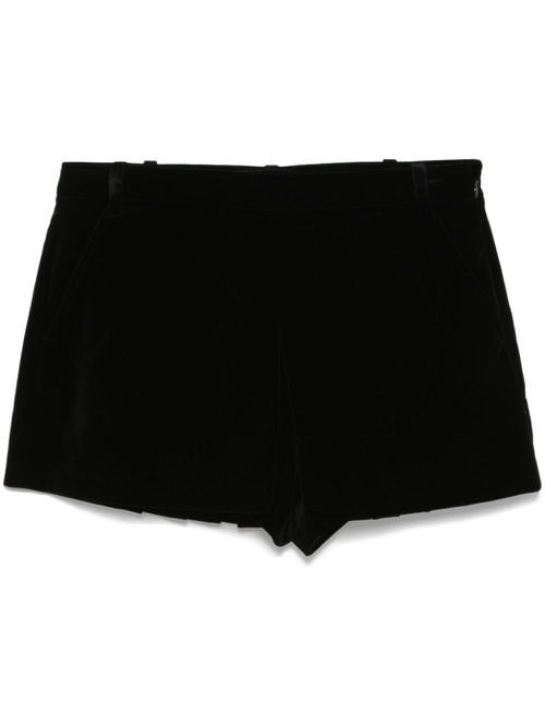 Pleated skort - Black