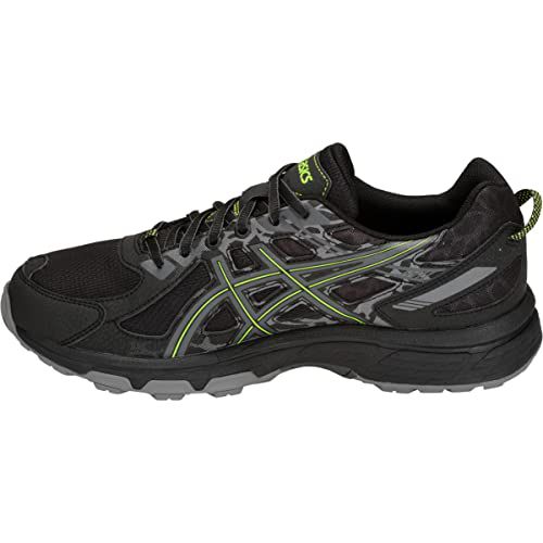 Asics Black & Neon Green Men\'s Running Shoes Amazon.com | ASICS Men main image 3