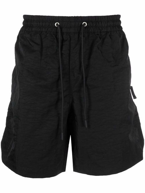 Mike drawstring shorts - Black