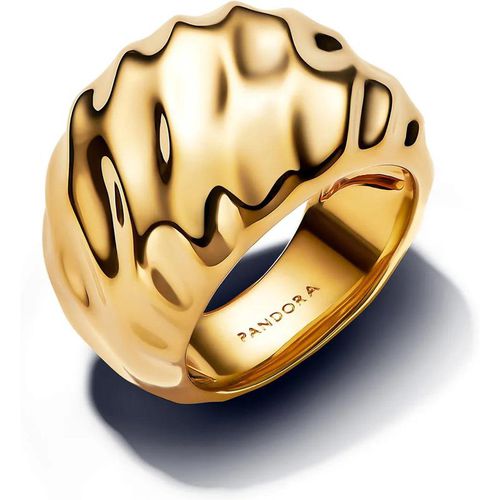 Pandora Rings - Rippled Statement Ring - gold - Rings for ladies