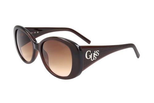 Brown Gradient Round Ladies Sunglasses GF00058 48F 54