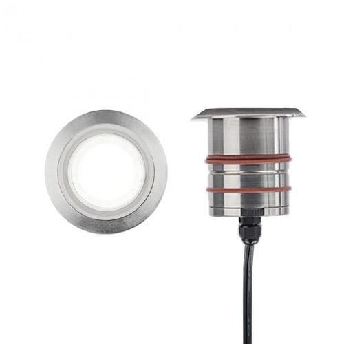WAC Inground LED 12V Round Indicator Light in Bronzed Stainless Stee