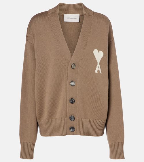 Ami de Caur wool and cotton cardigan