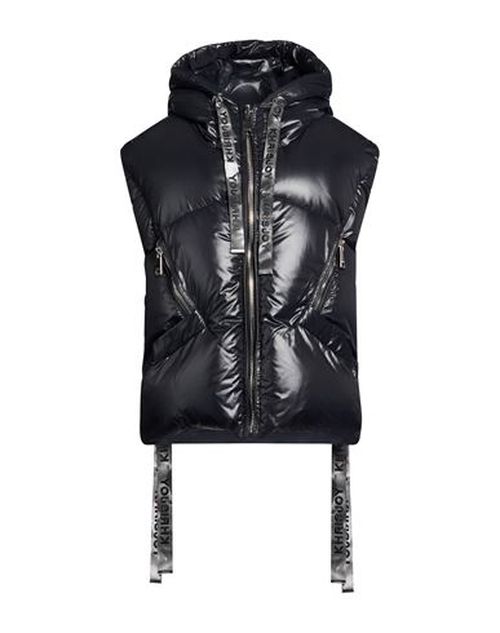 Woman Vest Black Size 0 Polyamide