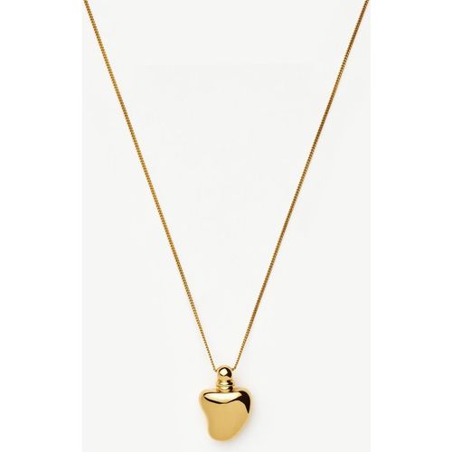 Message in a Bottle Heart Pendant Necklace | Gold Plated