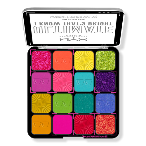 Ultimate Color Shadow Palette I Know That's Bright