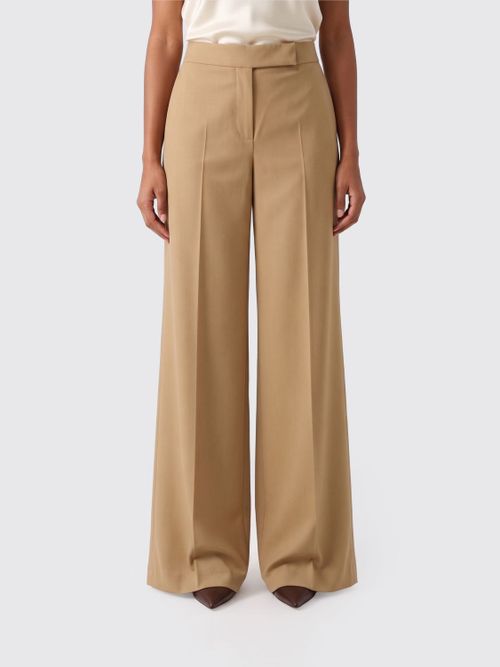 Pants Woman color Beige