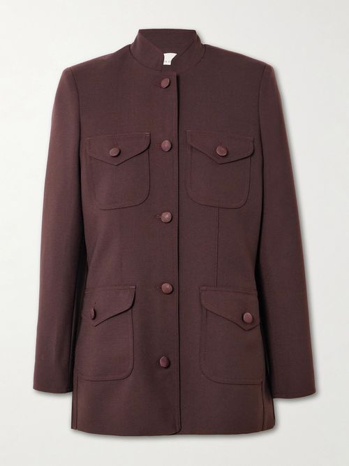 Raja Woven Jacket - Purple