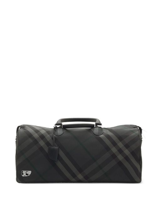 Grid duffle bag - Grey