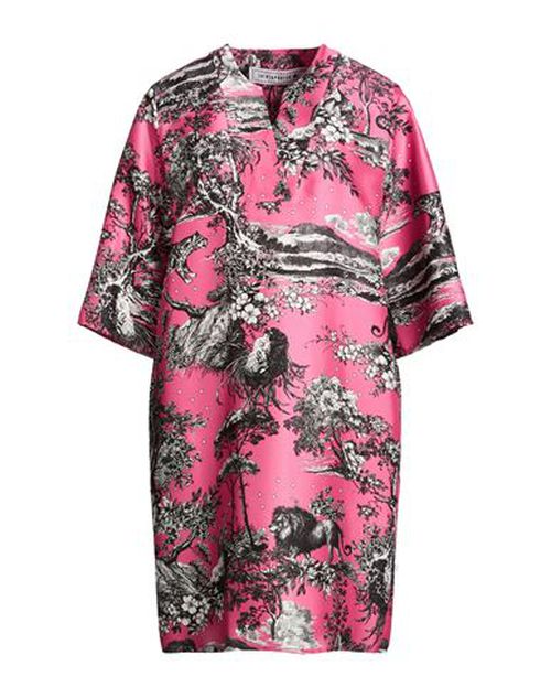 Woman Mini dress Pink Size 10 Polyester
