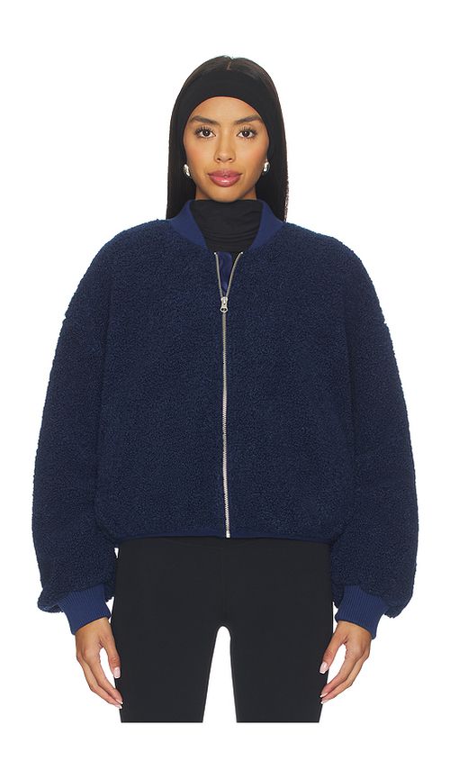 YEAR OF OURS Sherpa Bomber in Navy. XS also in L, M