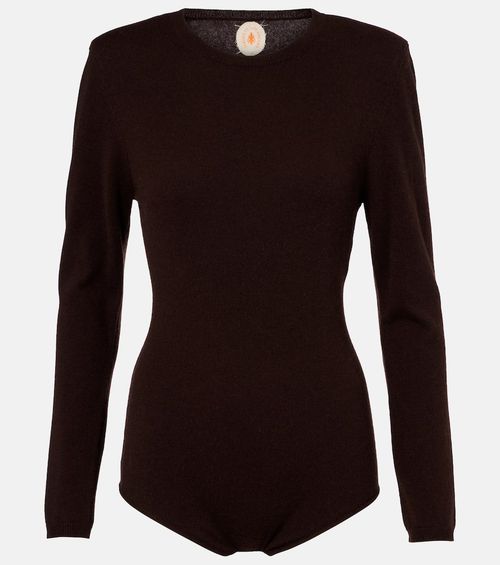 Wool and cashmere bodysuit