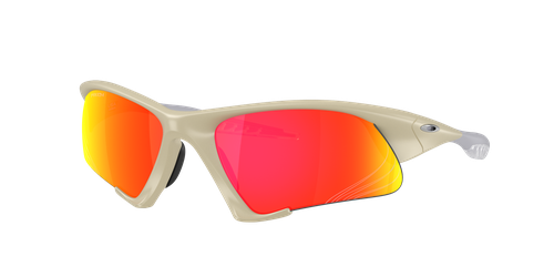 OAKLEY Unisex Sunglasses OO9532 Suture Jacket® - Frame color: Matte Sand, Lens color: Prizm Ruby
