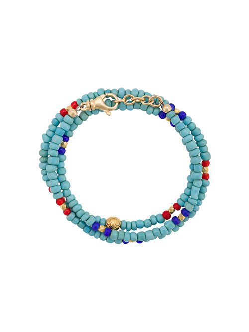 Nialaya Jewelry 'Mykonos' Armband - Blau