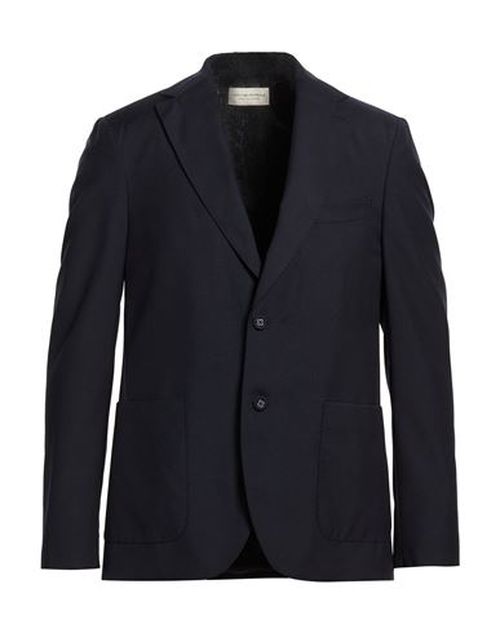 Officine Générale Man Blazer Midnight blue Size 38 Virgin Wool